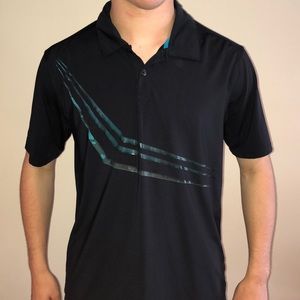 🔥SAUCE HOCKEY BLACK POLO